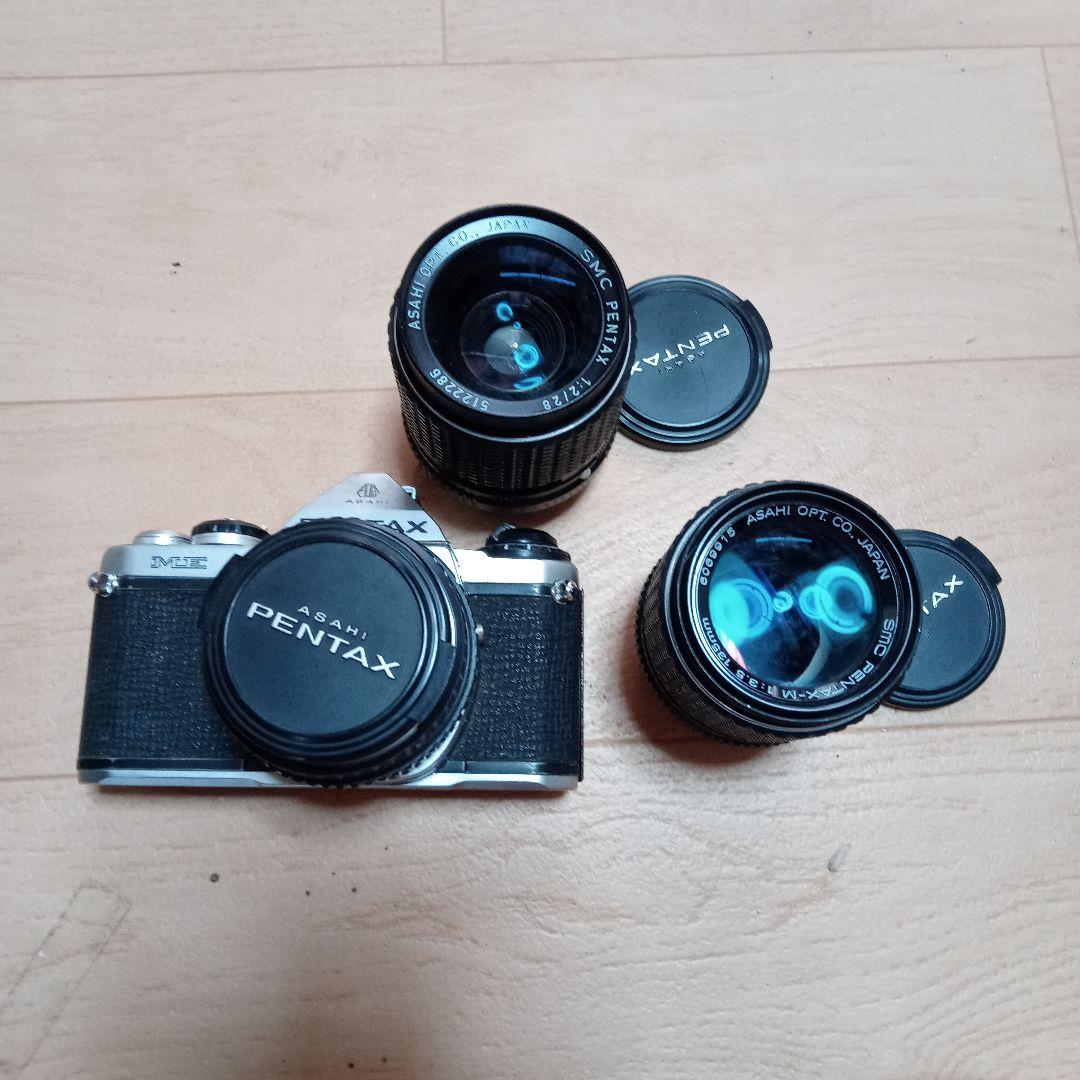 PENTAX ME 一眼レフカメラ レンズ2本セット
