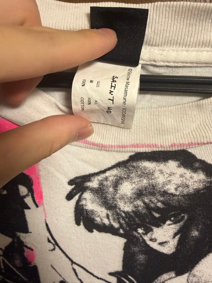 【完売品】士郎正宗の世界展　SAINT Mxxxxxx　XLサイズ　Tシャツ