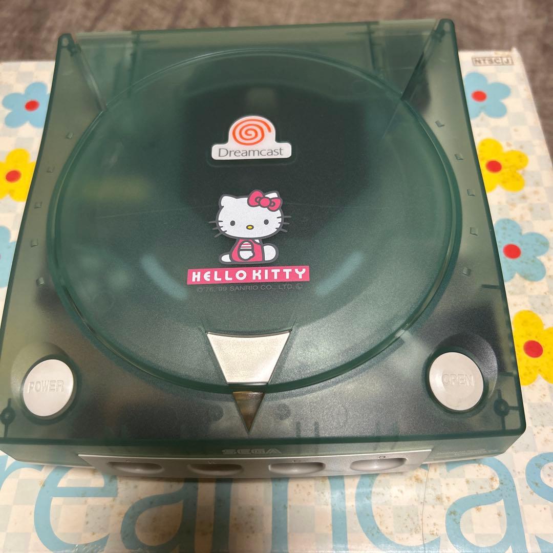 ハローキティ ドリームキャスト 本体とキーボードセット