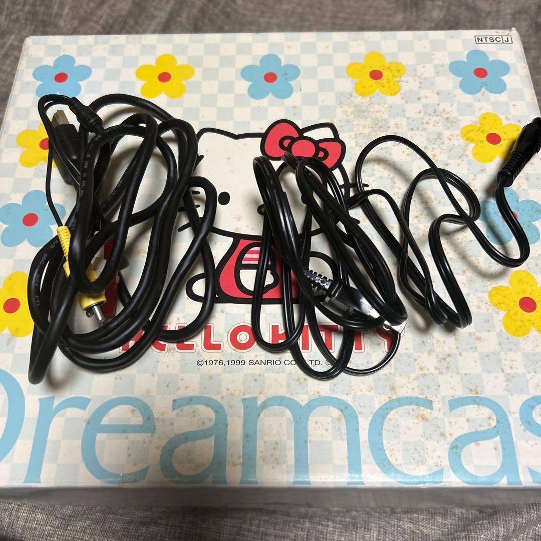 ハローキティ ドリームキャスト 本体とキーボードセット