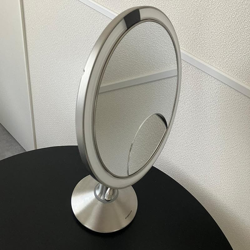 simplehuman ミラー　センサーミラートリオ ステンレス