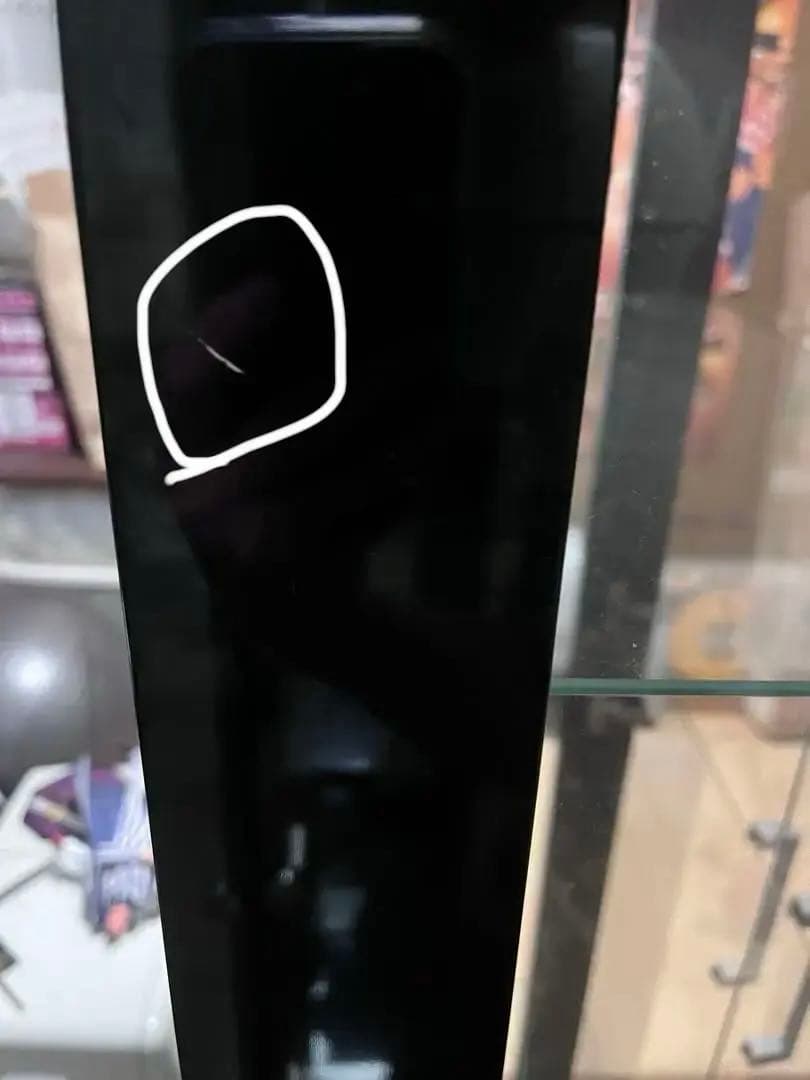 フィギュア ガラスケース 黒 引き取り限定