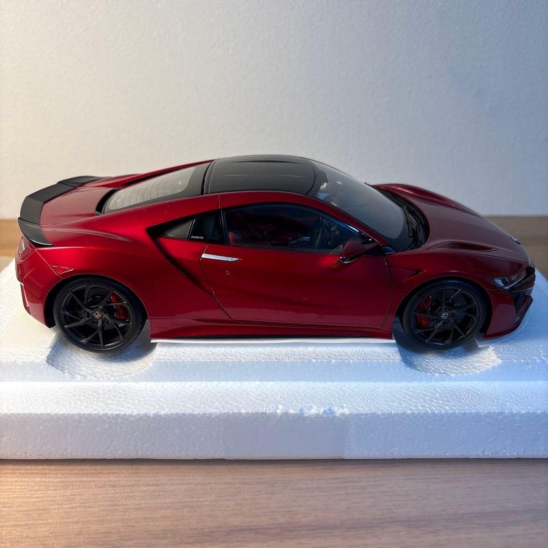 オートアート　ホンダ NSX NC1 1/18 ミニカー レッド
