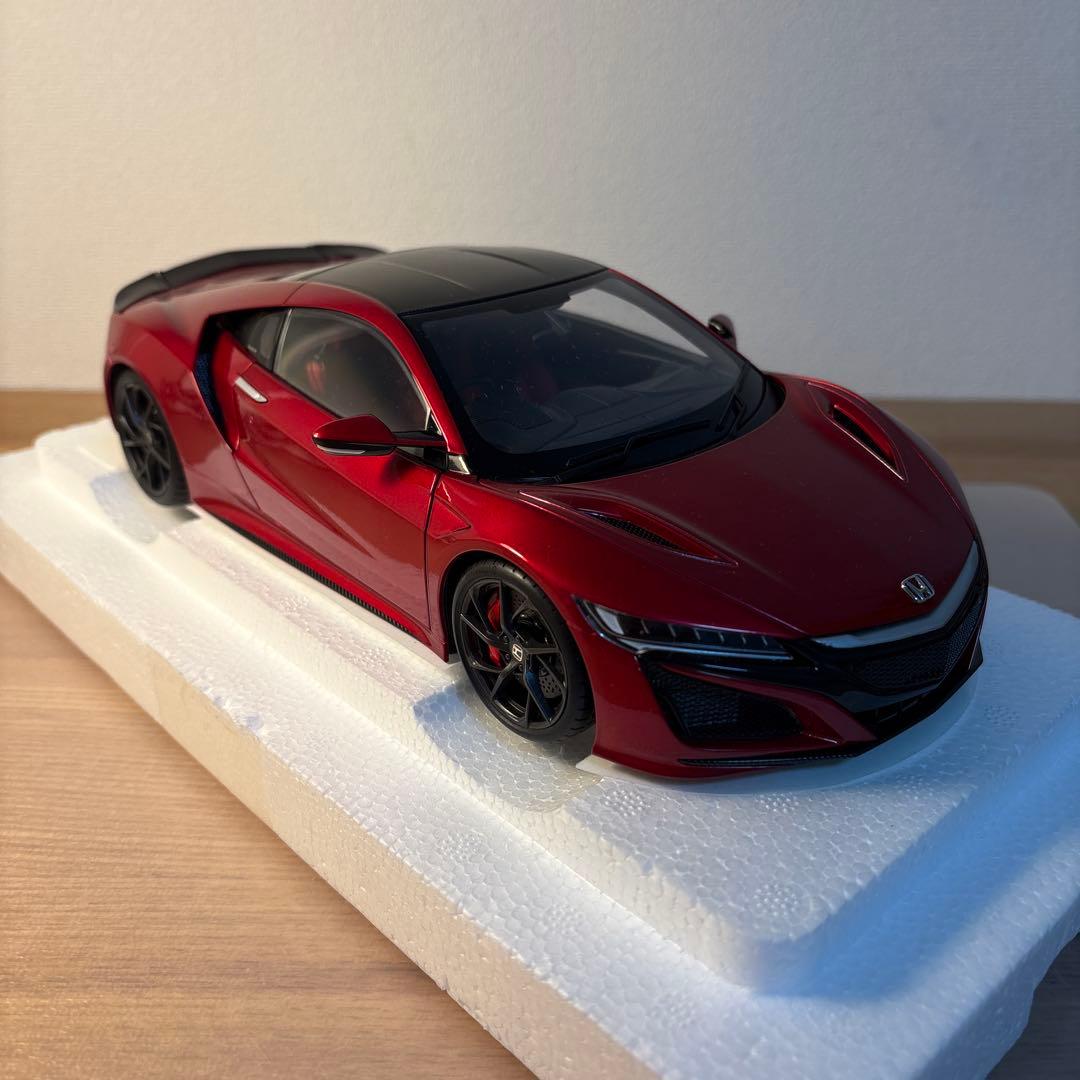 オートアート　ホンダ NSX NC1 1/18 ミニカー レッド