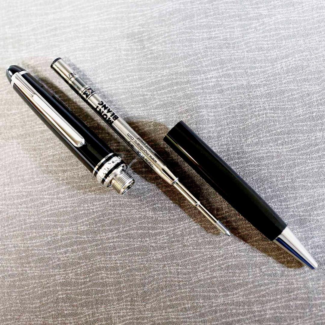 【極美品 送料込み】モンブラン ボールペン １６４ マイスター プラチナ ②