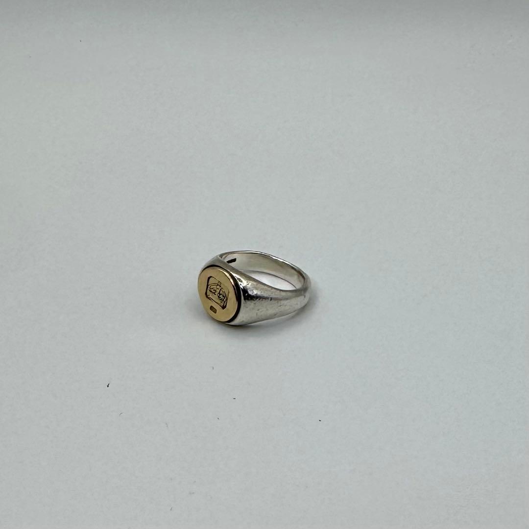 Rust made in Englandの925シルバー　ピンキーリング