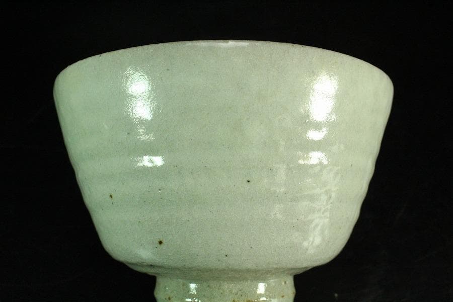 茶道具 浅見祥瑞作 井戸写茶碗 煎茶 美品 共箱(K-YC424)