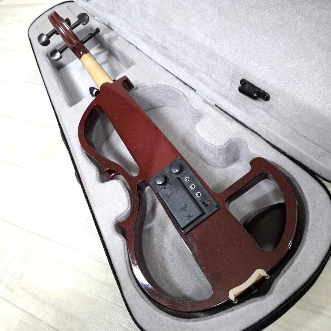 【美品】Ennbom エボニー サイレントバイオリン HVPV-30 4/4