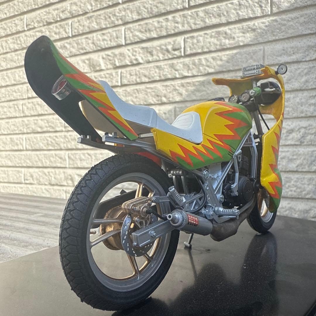 俺のマシン　RG250R 完成品　当時物　旧車會　暴走族　爆発カラー　1/12