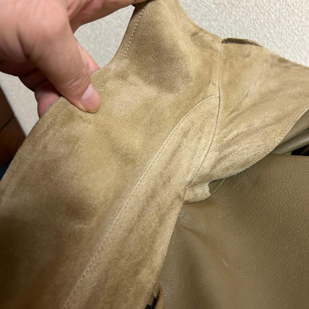 GUCCI スエード レザージャケット