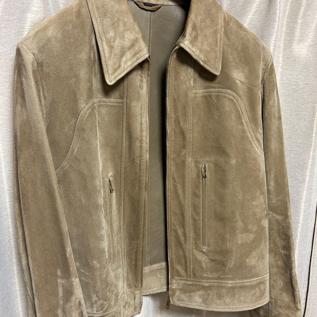 GUCCI スエード レザージャケット