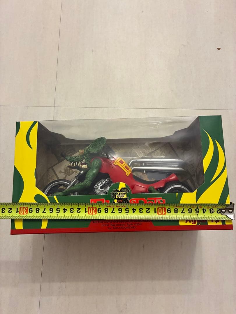 未開封/ラットフィンク/Rat Fink/バイク/フィギュア/スタチュー