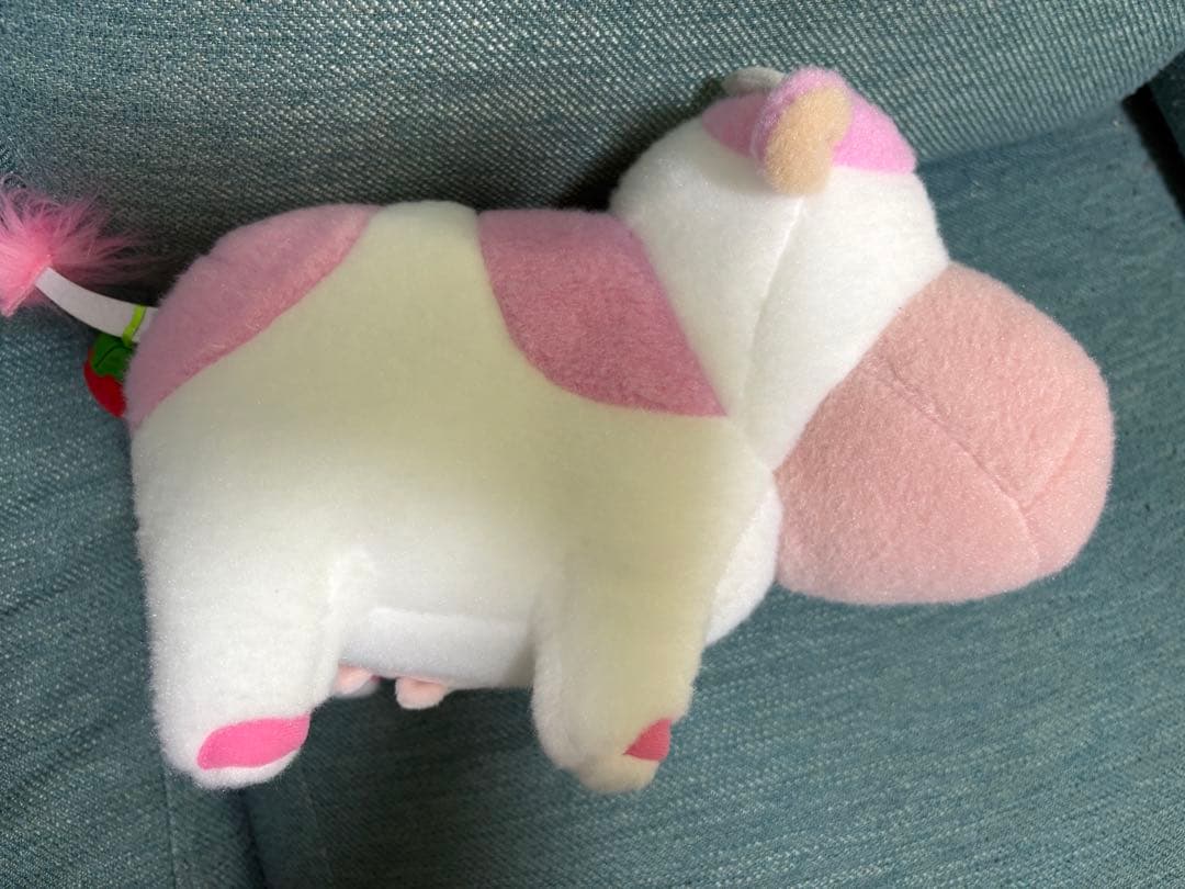 牧場物語 ふわふわウシさん ぬいぐるみ BIG ピンク