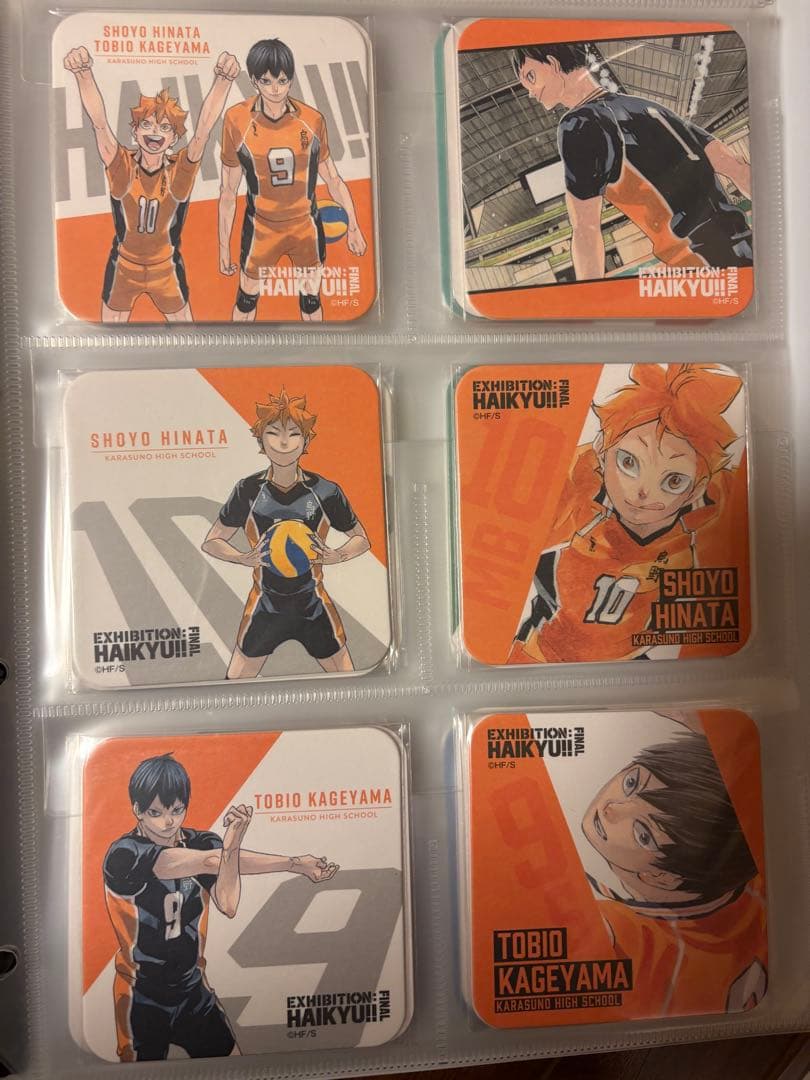 ハイキュー!! ハイキュー展 コースターBOX 第5弾　原画展 特典 48枚