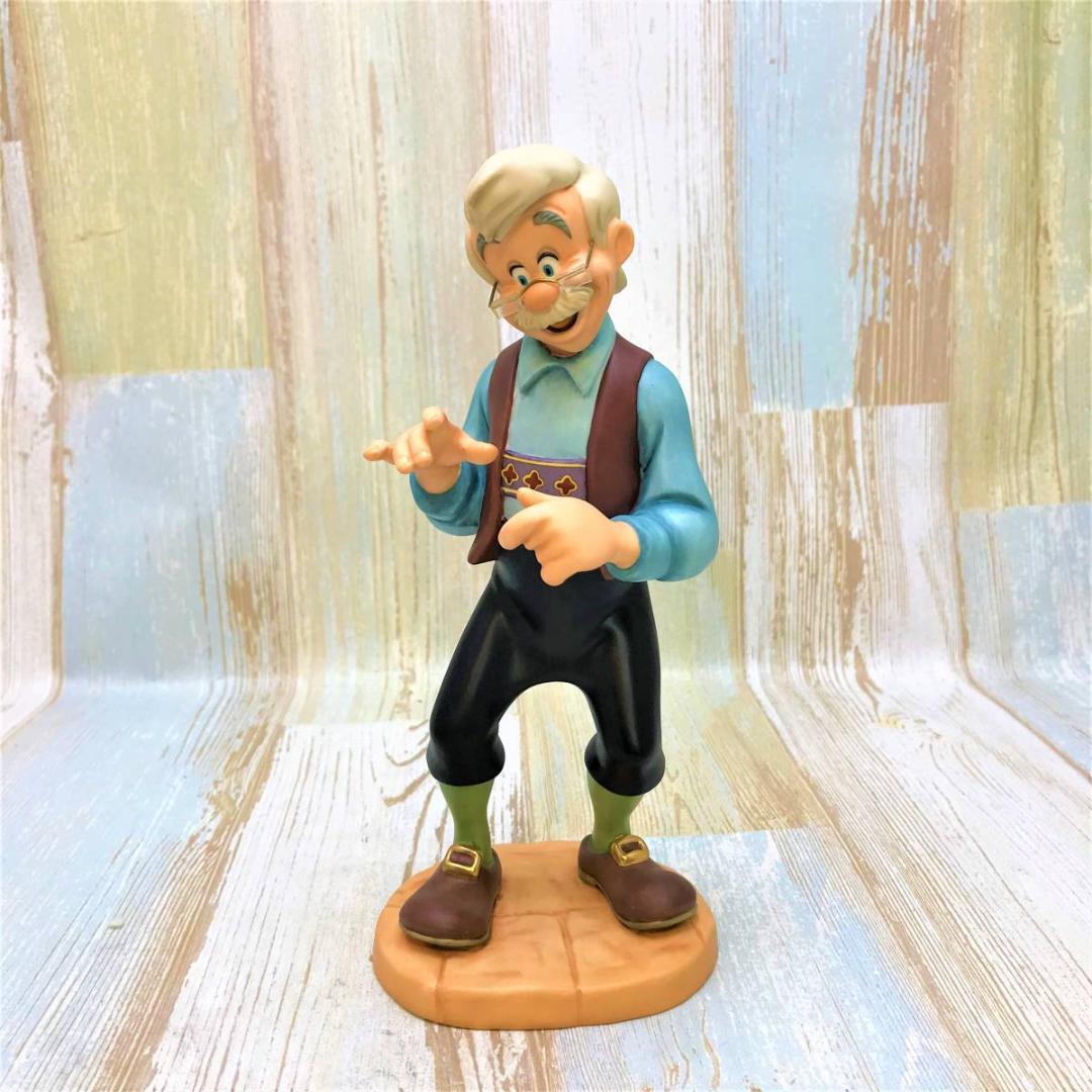 WDCC ピノキオ Pinocchio ゼペットじいさん 陶器製 フィギュア