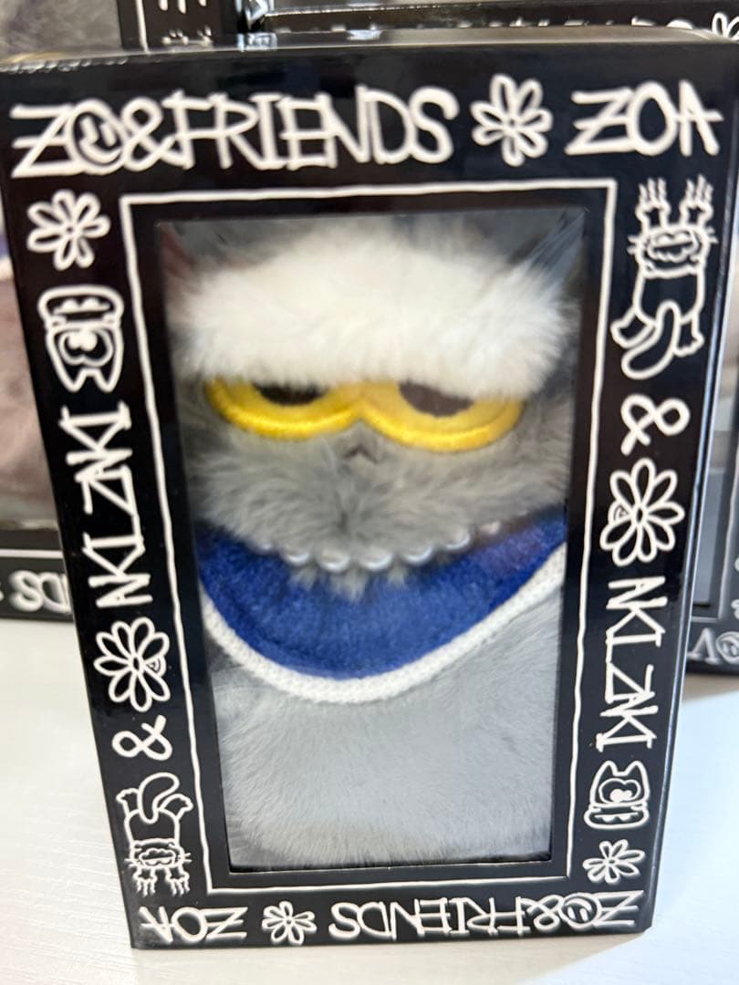 ZO&FRIENDS MEDIUMぬいぐるみ&ぬいぐるみキーリング 3点セット