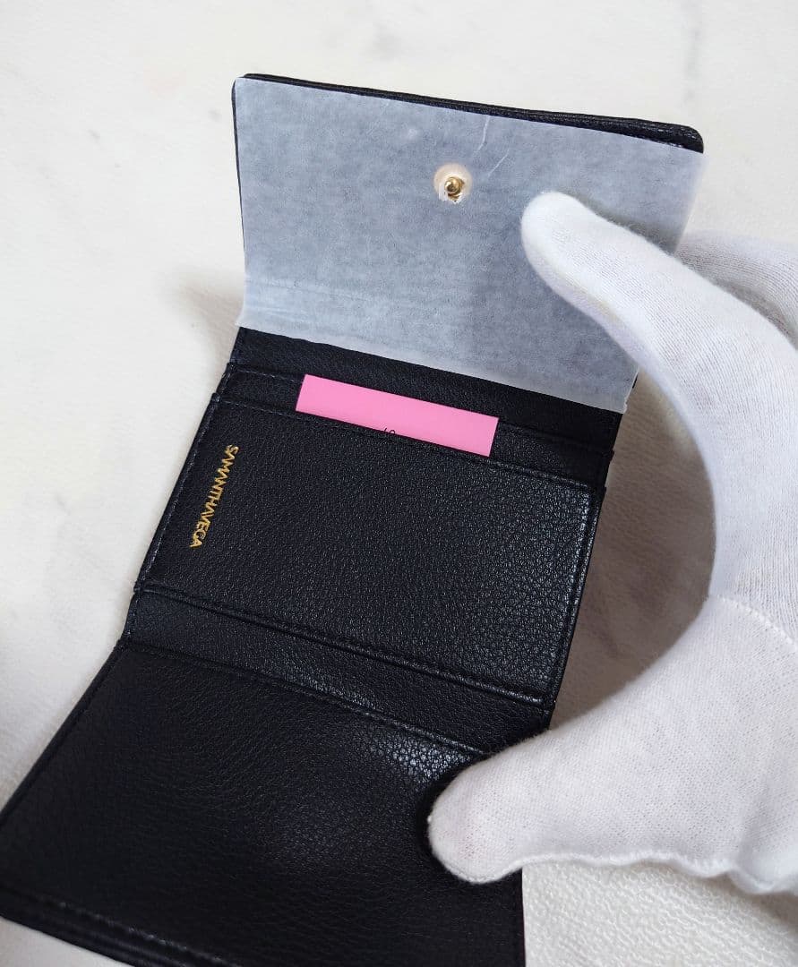 【新品未使用】サマンサベガ クロミコレクション ビジュー折財布 完全販売終了品