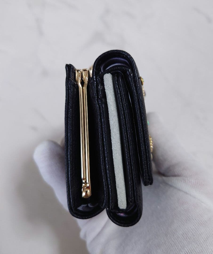 【新品未使用】サマンサベガ クロミコレクション ビジュー折財布 完全販売終了品