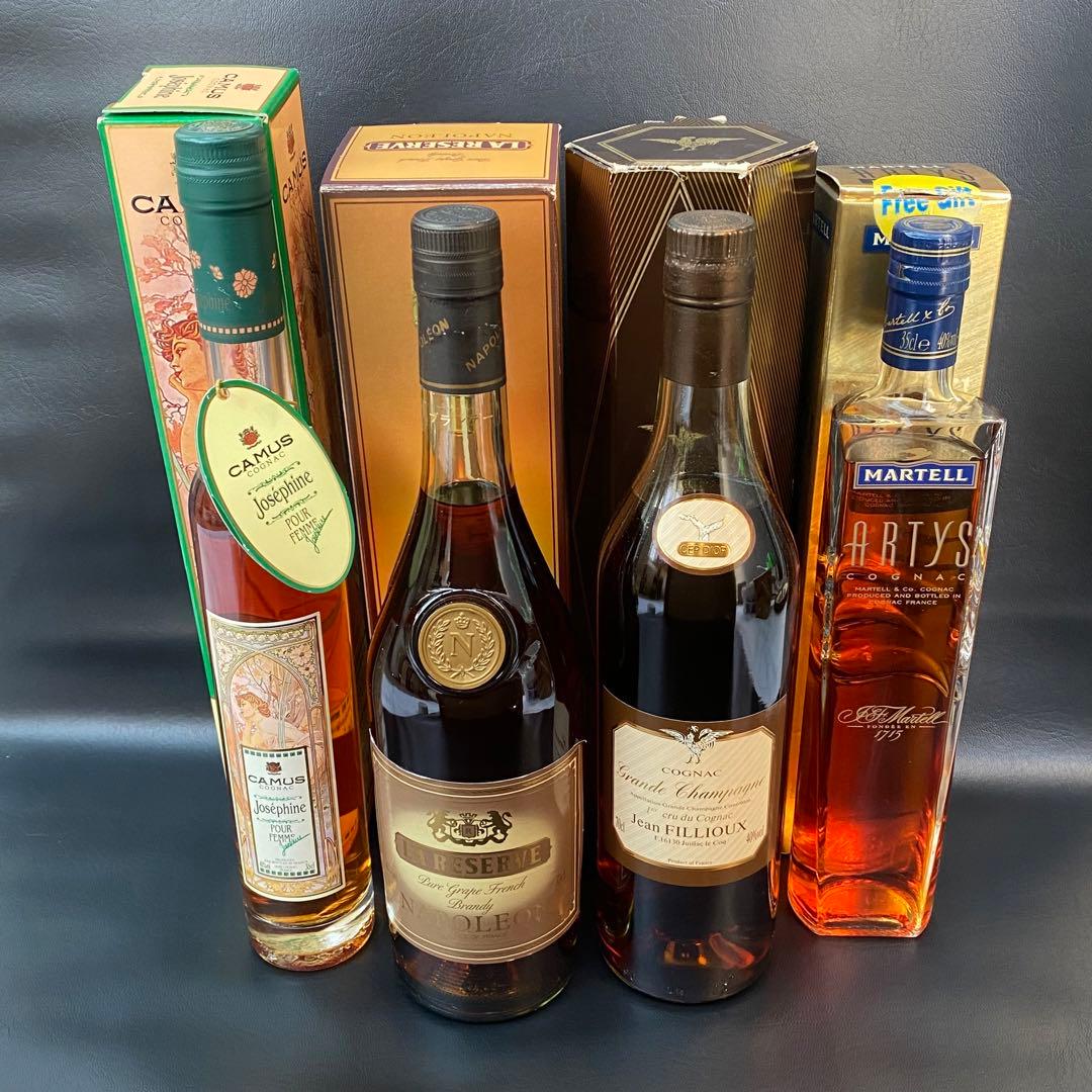 ◆古酒４本セット　カミュ　LA RESERVE　JeanFILLIOUX