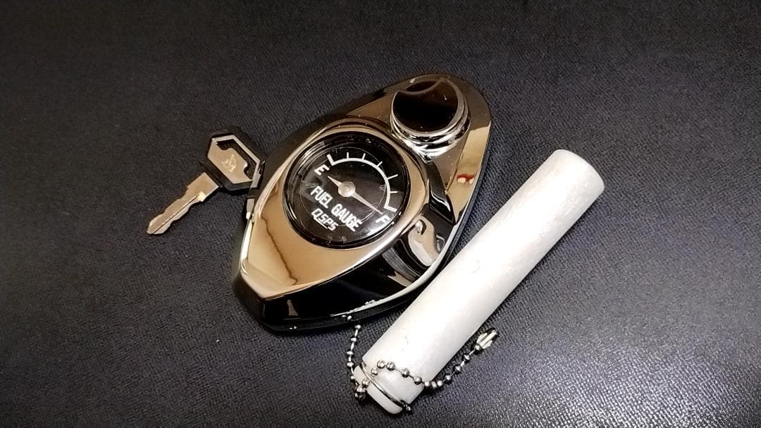 新品 KZ1000 Z750D1 KH400 ゲージ付 タンクキャップ ブラック