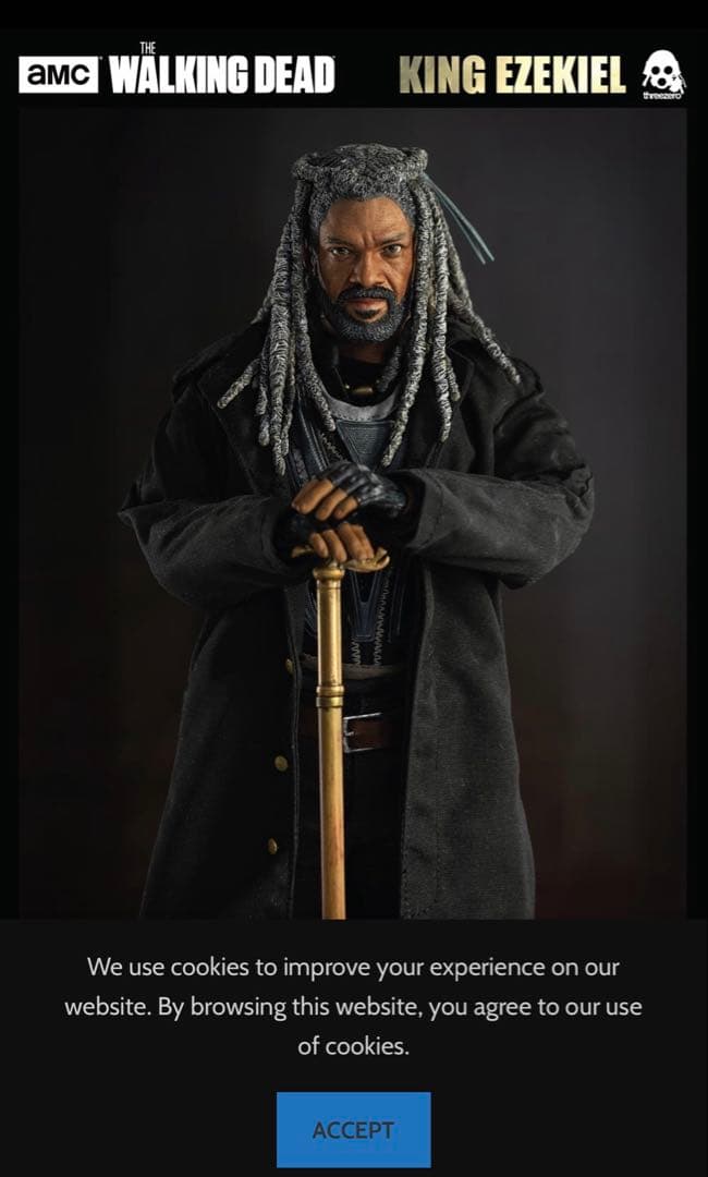 SF・ファンタジー・ホラー threezero THE WALKING DEAD KING EZEKIEL