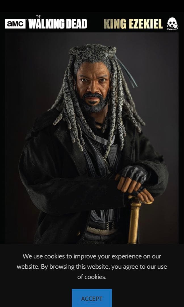 SF・ファンタジー・ホラー threezero THE WALKING DEAD KING EZEKIEL