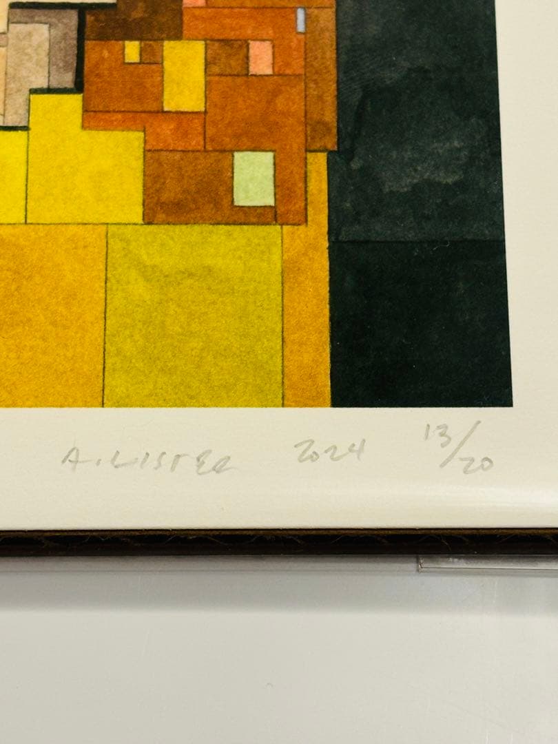 アダムリスター シルクスクリーン アート 奈良美智 直筆サイン入 限定20