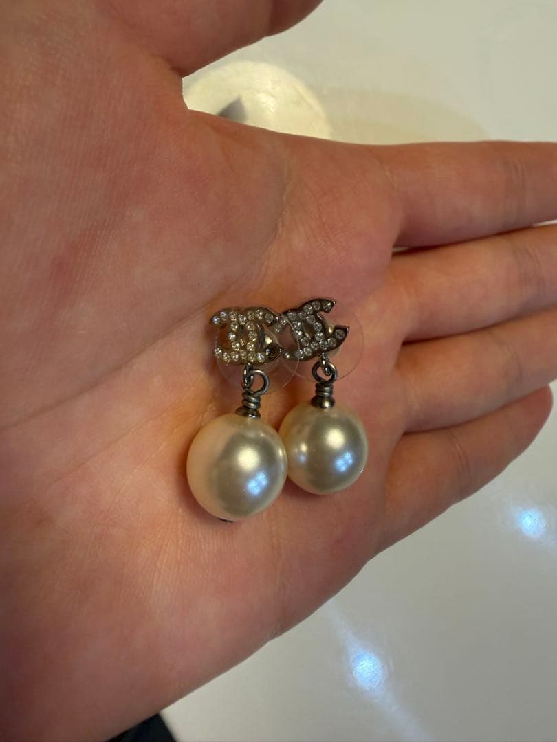 CHANELパールネックレス