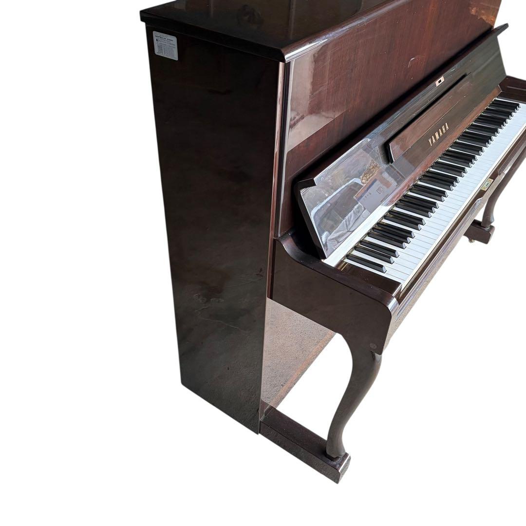 【美品】YAMAHA アップライトピアノ W110BW 猫脚 ウォルナット
