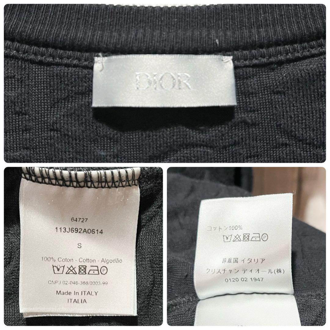 極美品　Dior オブリーク柄定番カラーtシャツ　人気モデル　トロッター