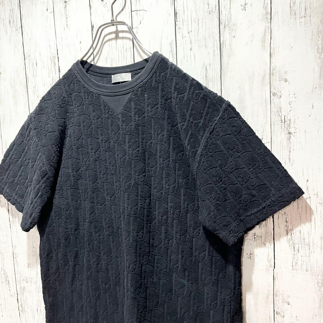 極美品　Dior オブリーク柄定番カラーtシャツ　人気モデル　トロッター