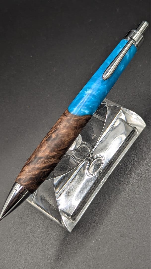 406ペン工房翌檜　ハイブリッドウッド　レジンウッド　木軸シャーペン　ボールペン