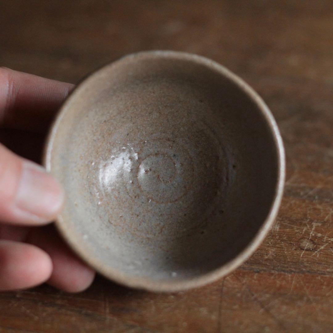 井戸盃 ぐい呑み 酒器 古道具 アンティーク 盃