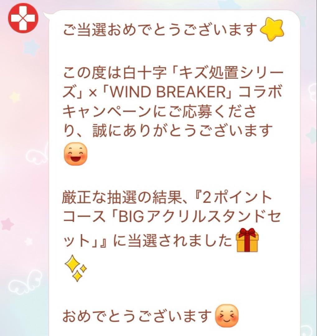 WIND BREAKER×白十字 BIGアクスタ5人セット 100名限定 非売品