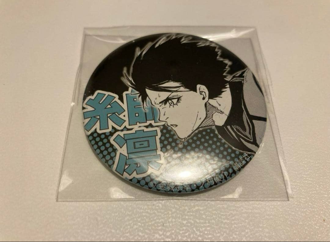 ブルーロック　ブルロ　アニメのヒロズ　ヒロズ　　缶バッジ　糸師凛　凛