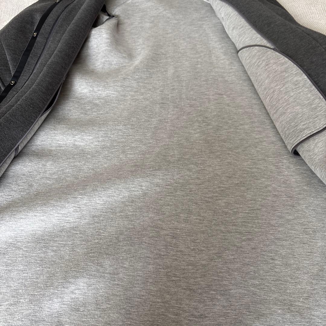 極美品❣️ ENFOLD エンフォールドボンデイング フレア コートグレーロング