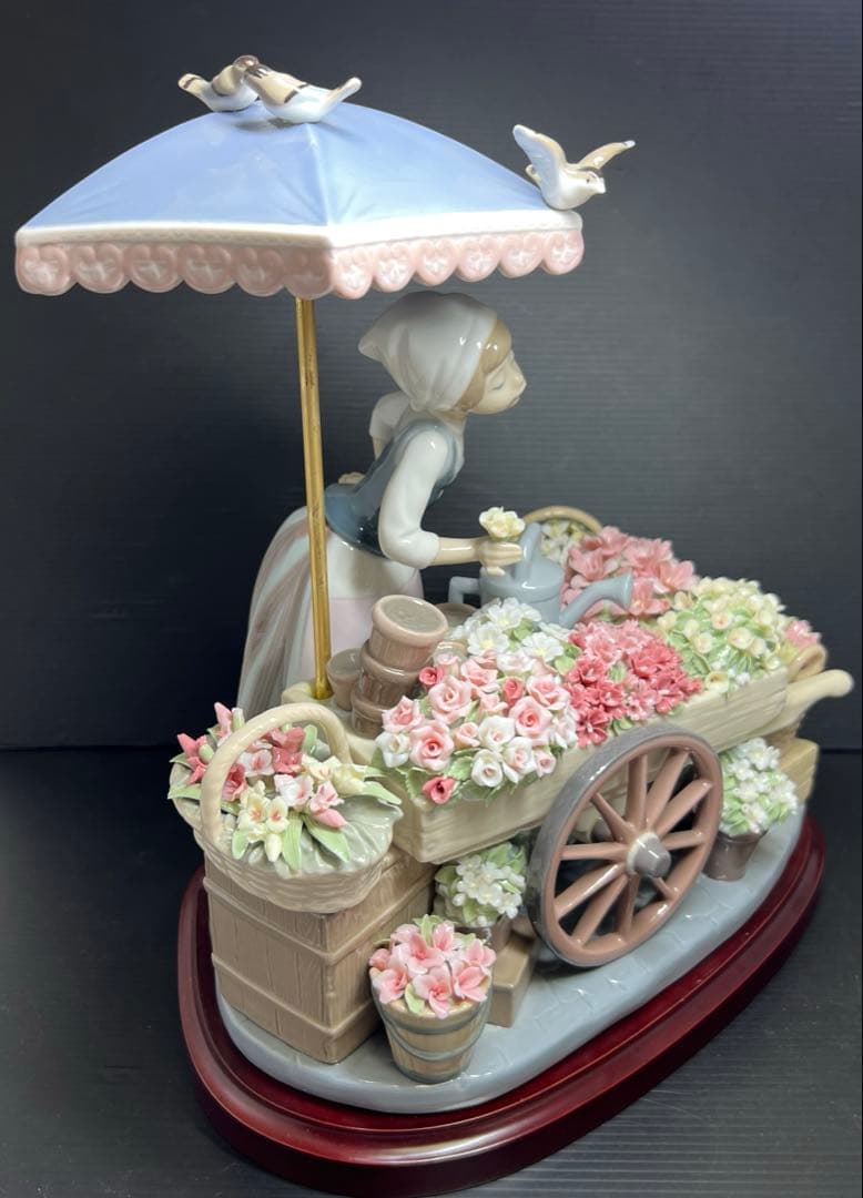 専用リヤドロ　「公園通りの花屋さん」最大高さ約30.5㎝　東Y7-1202☆1F