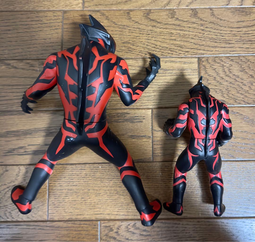 ベリアル、ウルトラマンゼロソフビセット(旧サイズ)
