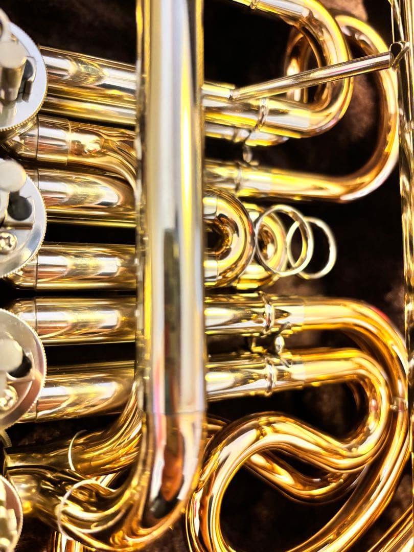 【美品】ヤマハ ホルン YHR-567GDB フルダブル ホルン ゴールドブラス