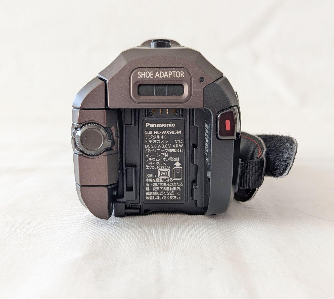 パナソニック 4K ビデオカメラ HC-WX995M-T 64GB