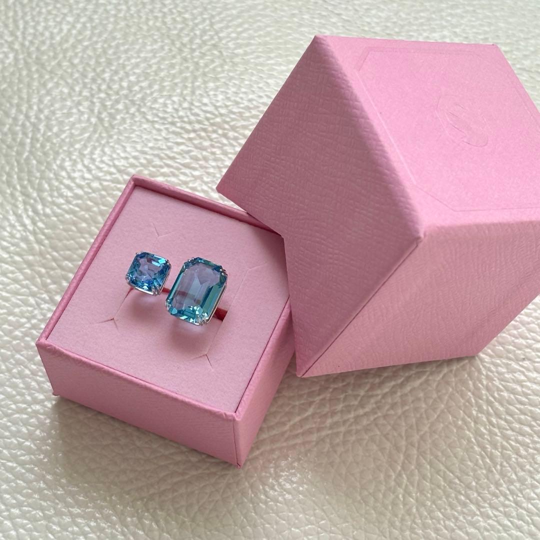 【新品・未使用】Swarovski Millenia オクタゴンカット リング