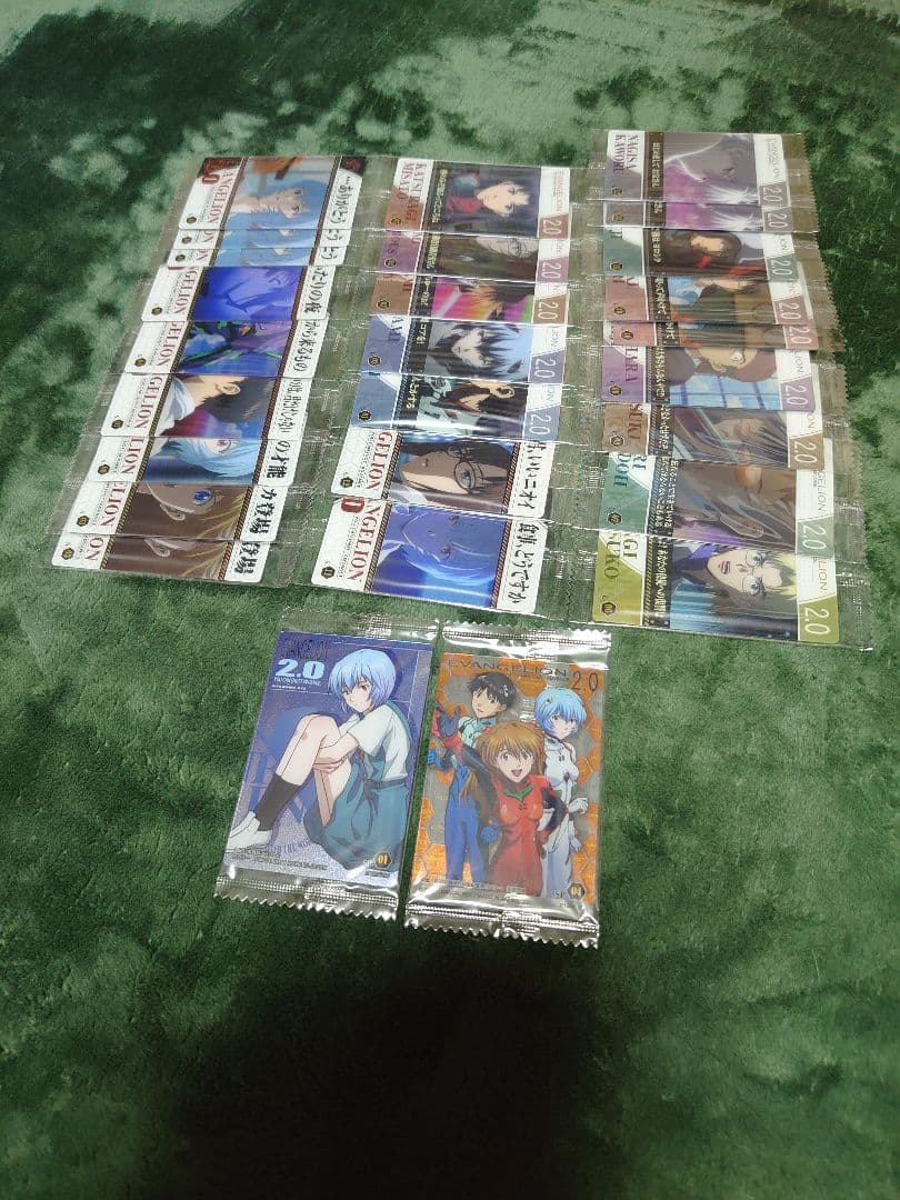 内袋未開封 エヴァンゲリオンウェハースカード