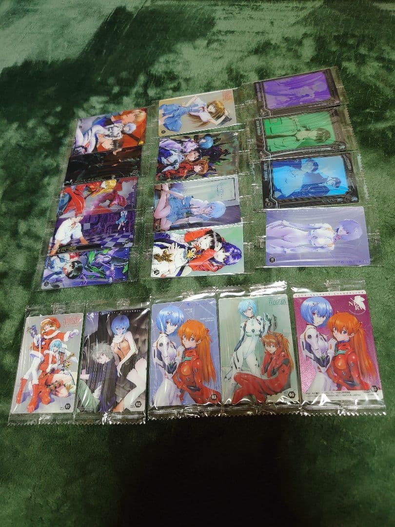 内袋未開封 エヴァンゲリオンウェハースカード