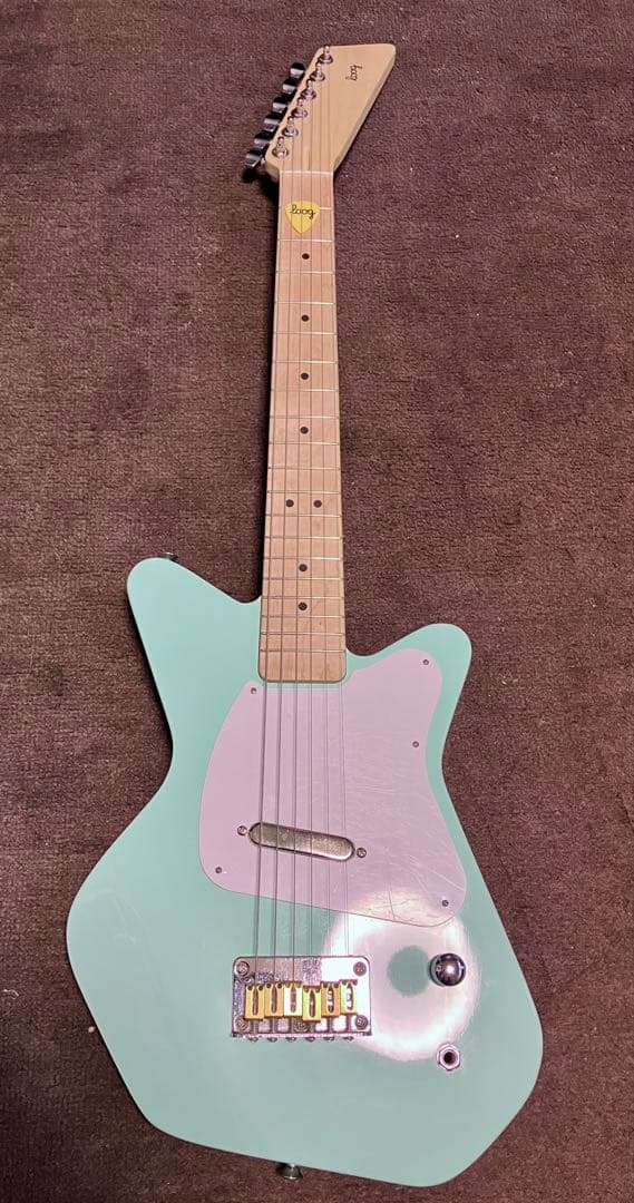 子供用　エレキギター ミントグリーン 送料込