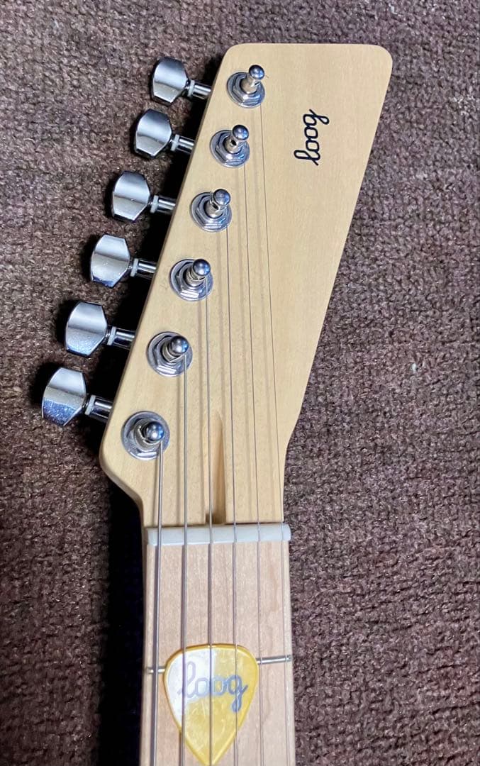 子供用　エレキギター ミントグリーン 送料込