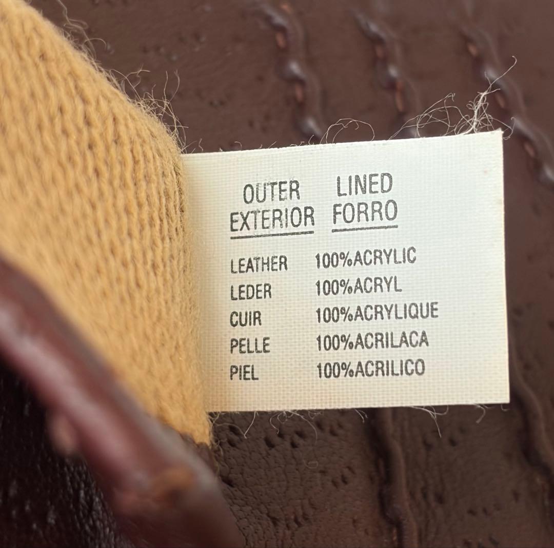 DENTS ブラウン手袋 サイズS