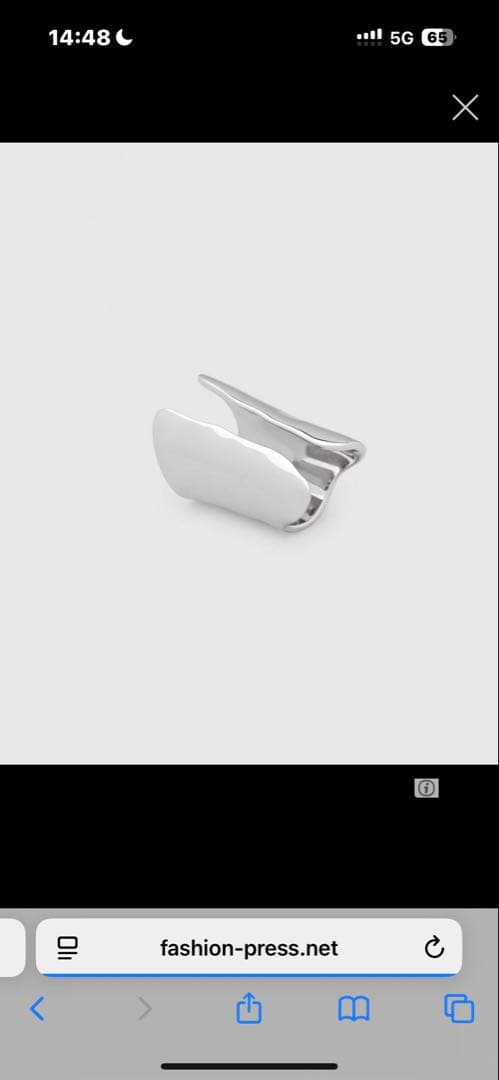 【TOM WOOD】Chiyu Ring チユリング シルバー925 指輪