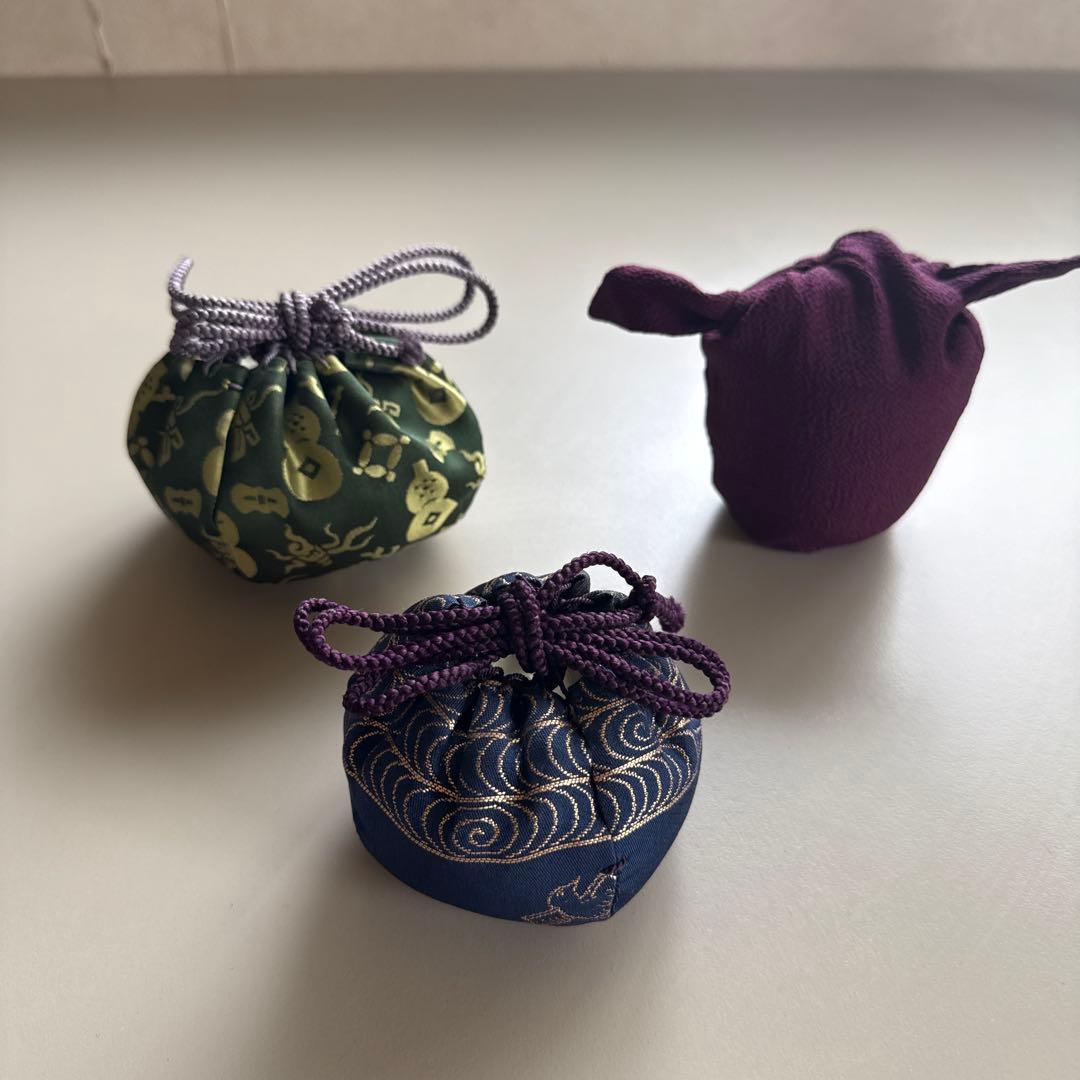 茶道具　茶入　棗　３点セット