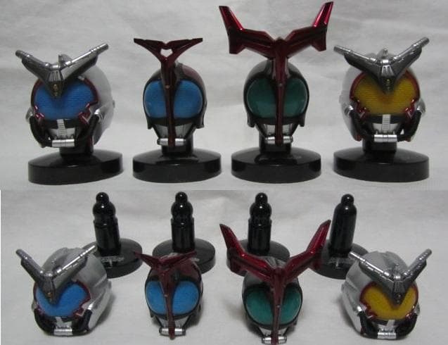 仮面ライダーマスクコレクション▼ライダーマスコレ▼仮面ライダーカブト▼１７種