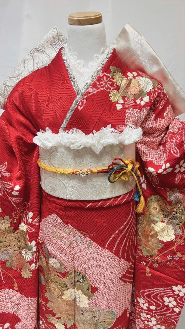 振袖 正絹　振袖フルセット　成人式　振袖6点セット